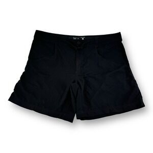 Mountain Hardwear Dark Gray Nylon Belted Relaxed Hiking Shorts Mens Size 38x7.5